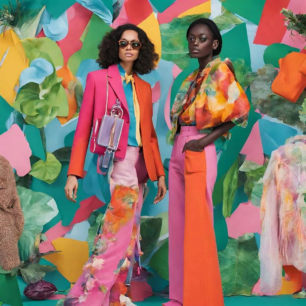 Dare to Shine: Unleash Your Bold Side with Vibrant Hair and Statement Accessories